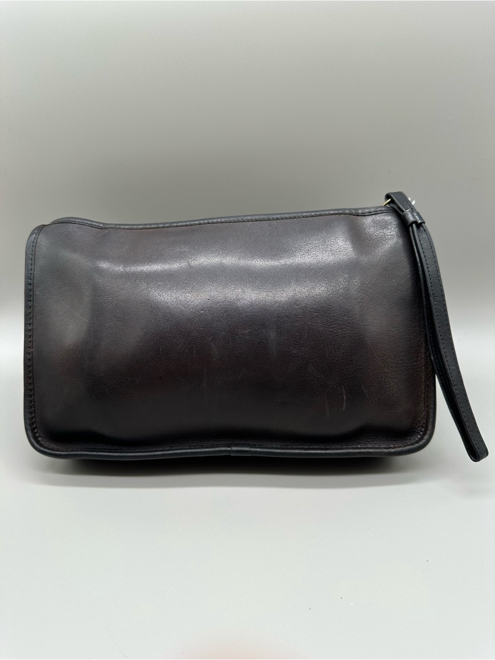 Coach Black Slim Compact - Cashin